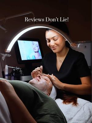 A post by @peakbeautystudio on TikTok caption: #CapCut I love my clients too much🤩 #esthetician #SkinTreatmentsBoca #browsbocaraton #waxingbocaraton #FacialBocaRaton 