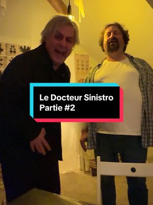A post by @anttonracca on TikTok caption: Le docteur Sinistro - Partie 2