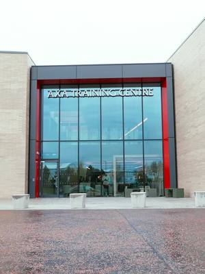 A post by @liverpoolfc on TikTok caption: Go behind the scenes at the AXA Training Centre with Inside Training 🍿 #LFC #LiverpoolFC