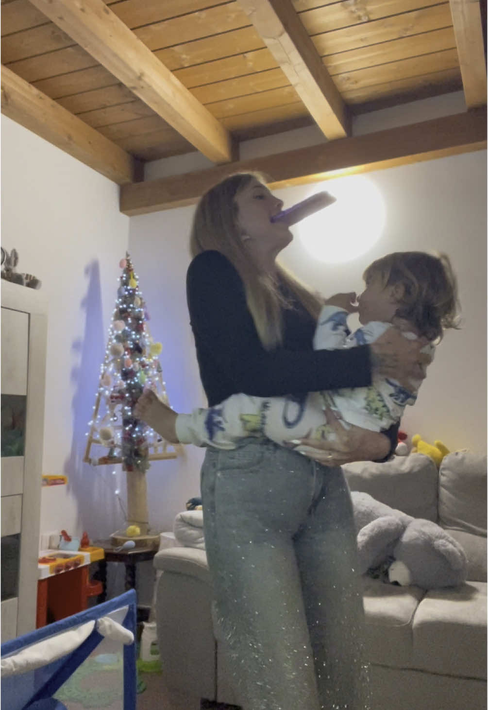 A post by @angelica_modestini on TikTok caption: Abbiamo provato il trend 😆😍