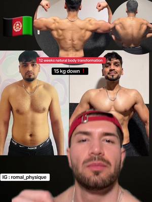 A post by @romalphysique on TikTok caption: Body transformation- #🇦🇫 #afghan #afghanistan #romalphysique 