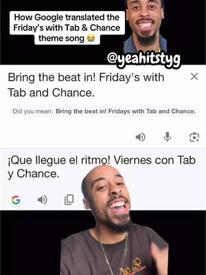 A post by @yeahitstyg on TikTok caption: VIERNESSSSSSSS 🥁🤪👏🏽 @Tabitha Brown @tabandchance #FridayswithTabandChance #TabandChance 