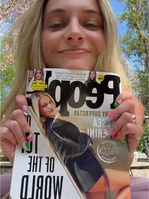 A post by @kelseaballerini on TikTok caption: just catching up on the weekly people updates 🫠 @People Magazine 
