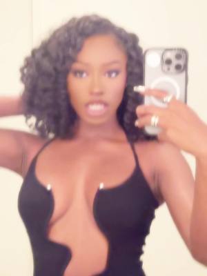 A post by @serenapagee on TikTok caption: ft my dirty mirror