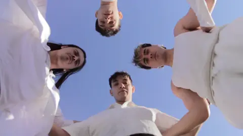 A post by @cyrusdobre on TikTok caption: In The Name ✝️ OUT NOW! Click link bio to WATCH/STREAM NOW🦁