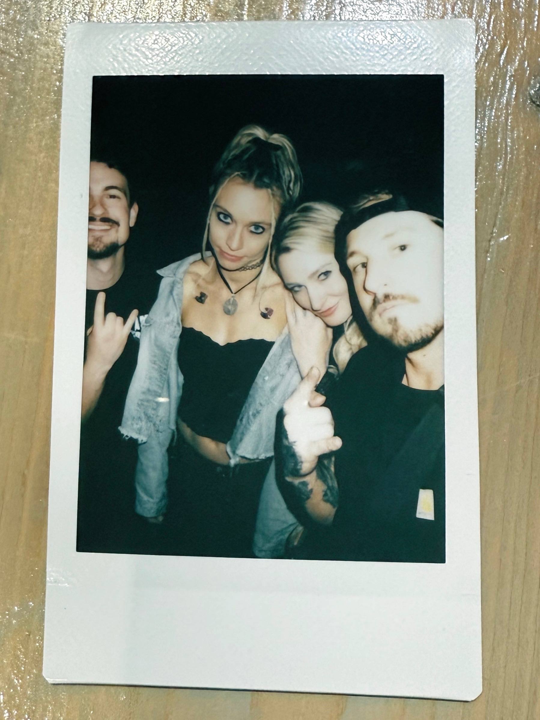 A post by @wearetheprettywild on TikTok caption: we got spirit ✨ @Welcome To Rockville 🖤 #theprettywild #theprettywildmusic #metalcore #numetalcore #consciousnesscore #emo #alternative #metal #darkpop #welcometorockville #metalphysical