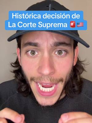 A post by @carlos_eduardo_espina on TikTok caption: A las casi 2 de la mañana la Corte Suprema ha dado a conocer una decisión histórica 🚨🇺🇸