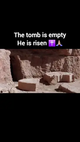 A post by @jtoker1 on TikTok caption: He is not here—He is risen... #Easter #Jesus #resurrection #godislove #jesusisking #christianlife #christian #Christianity #bible 