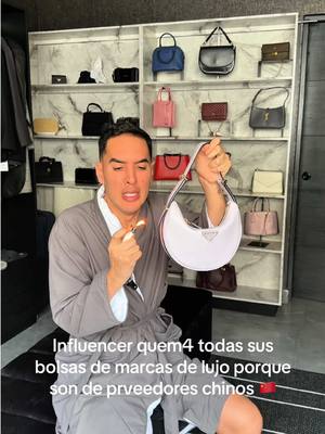 A post by @untalfredo on TikTok caption: La #polemica bolsas de lujo son de proveedores chinos 🇨🇳 #chisme #chismesito #hermes #china #trump 