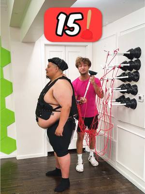 A post by @topperguild on TikTok caption: Can Plungers Stop a Sumo Wrestler?