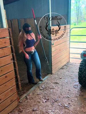A post by @willowssecretsecond on TikTok caption: #fyp #foryou  #country #sunday #farm #horse 
