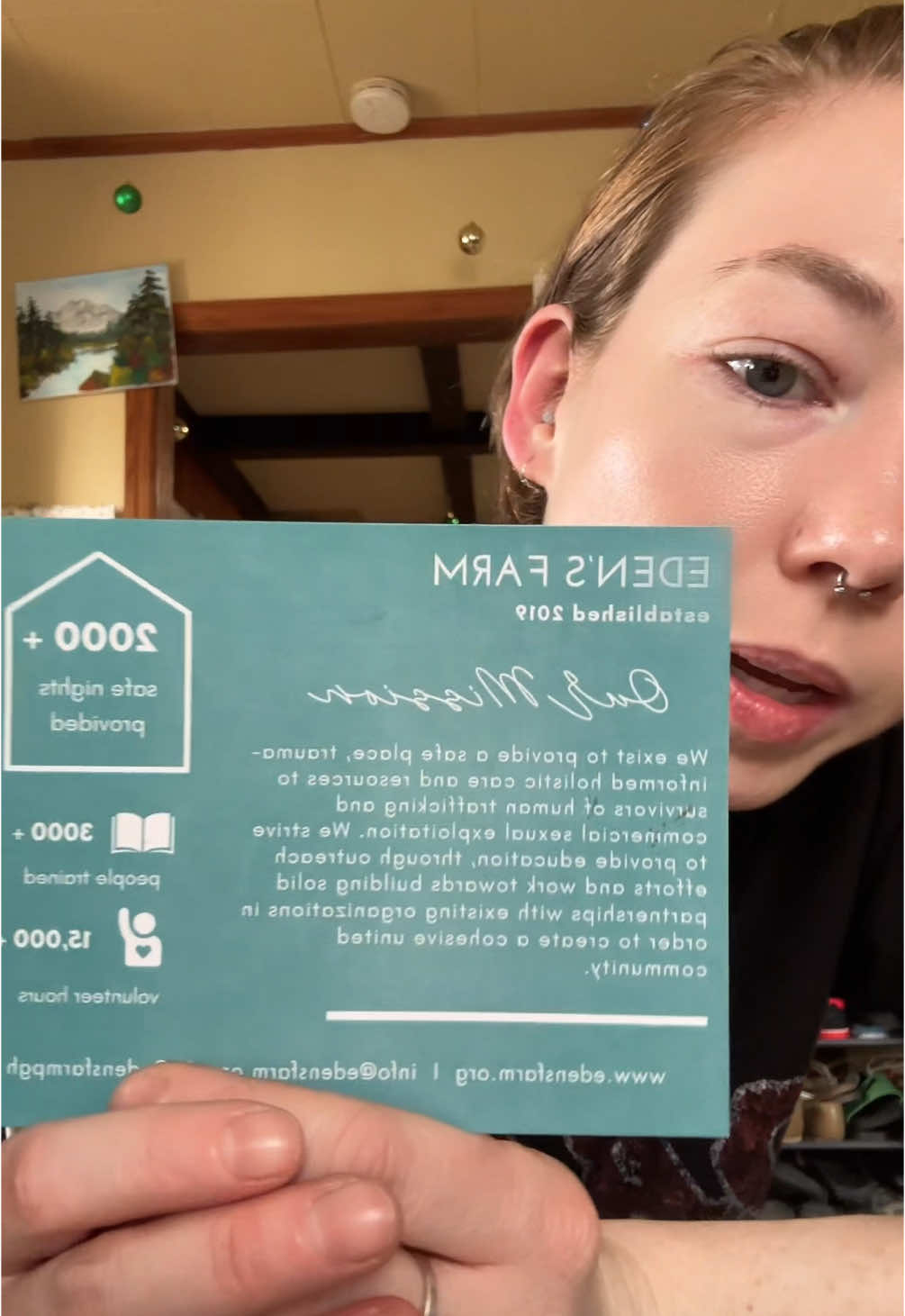 A post by @macmayhem on TikTok caption: Replying to @Henrietta #edensfarm #supportingwomen #interesting #themoreyouknow #fdt 