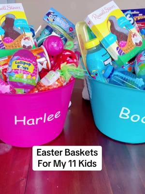 A post by @doughertydozen on TikTok caption: Happy Easter! #Easter #EasterBasket #EasterBucket #HappyEaster 