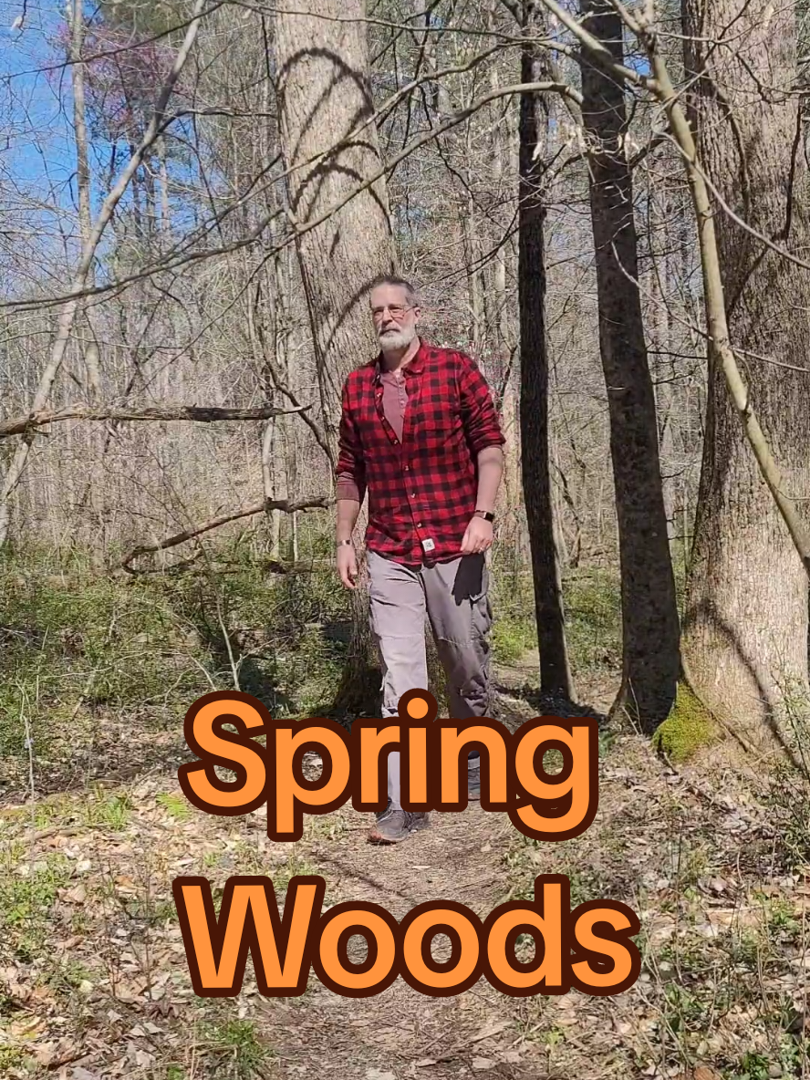 A post by @naturalgeekery on TikTok caption: It's been a long wait for spring! #nature #mamaearth #beauty #smallthings #hiking 