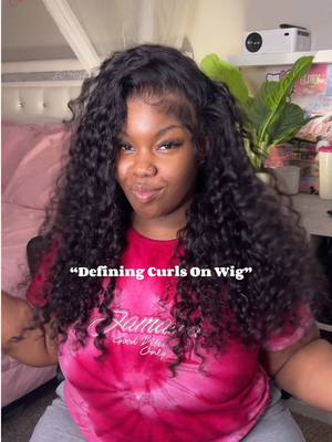 A post by @aamiyahlashayy on TikTok caption: The texture of this hair is so tea ✨🍒@Pizazz Hair Shop @pizazzhairstore  #pizazzhair #wiginstall #deepwavewig #curlywiginstall 