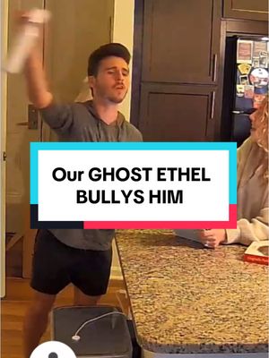 A post by @thebrandonrobert on TikTok caption: I can’t wait to see what she responds to people on this one 😭 #ethel #homecamera 