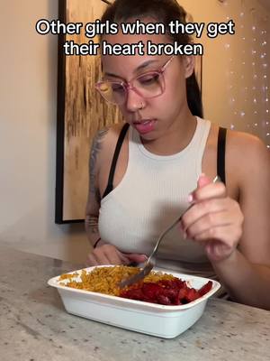 A post by @theomgjackiee on TikTok caption: idc how hurt I am baby imma eat 