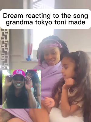 A post by @tokyotonis on TikTok caption: Grandma’s dream! #tokyotoni #dreamkardashian #blacchyna #xyzbca #fyp #robkardashian 