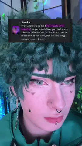 A post by @seneko on TikTok caption: And why are all of them Bakugo 😭😭😭 #dekucosplay #izukumidoriyacosplay #izukucosplay #mhacosplay #bnhacosplay 