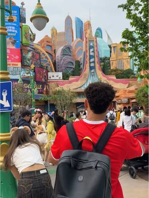 A post by @youneszarou on TikTok caption: Welcome to Zootopia in Shanghai 😍 #yzfamily 