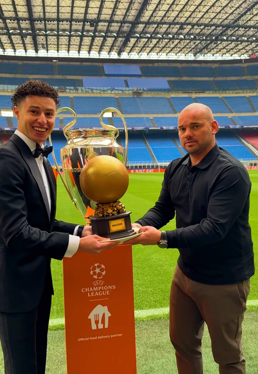 A post by @oussifooty on TikTok caption: had to give it myself💀🏆 #football #soccer  