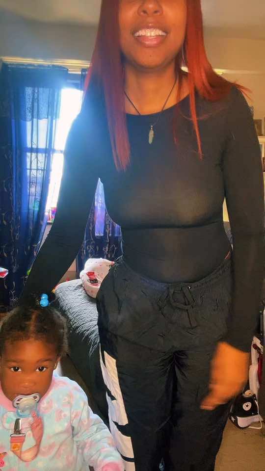A post by @goddessbritttt on TikTok caption: 😂😂 my baby #throwback 