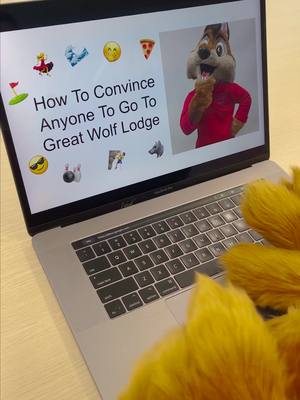 A post by @greatwolflodge on TikTok caption: Wiley crunched the numbers. Great Wolf Lodge > literally anything else. #greatwolflodge