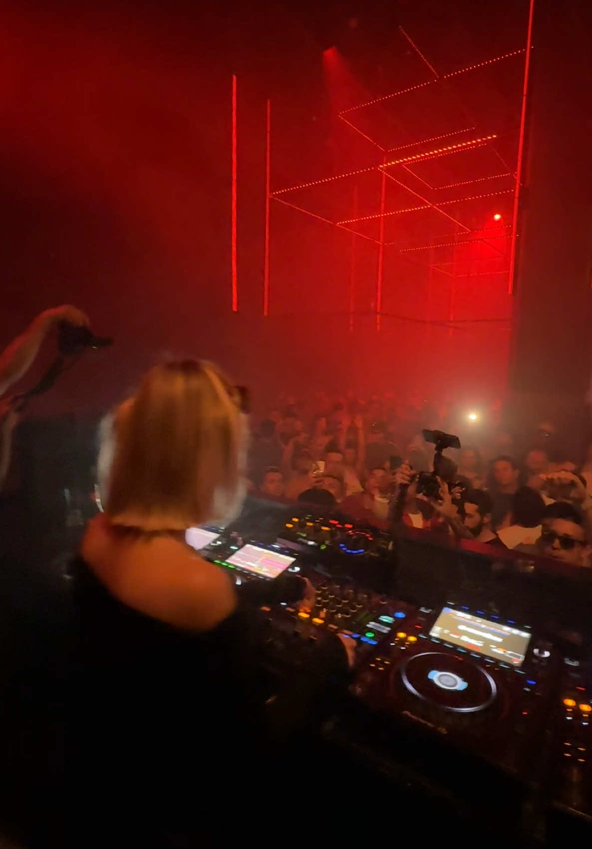 A post by @melinacelinec on TikTok caption: Madrid was on firee 🔥🔥🫠 @Melina Celine @No Name @Art  #madrid #club #artmadrid #artclub #techhouse #party #music #musica #djgirl #paratiiiiiiiiiiiiiiiiiiiiiiiiiiiiiii #ibiza 