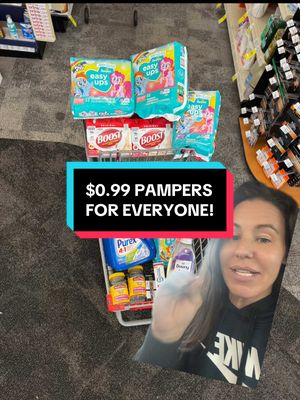 A post by @crazydealsandsteals on TikTok caption: Whose grabbing this pampers deal at cvs starting 4/20/25?! #savings #couponer #howtocoupon #howtosavemoney #couponing #learntocoupon #couponcommunity #cvsdeals #cvshaul #savemoneytips #savingmoney #extremecouponing 