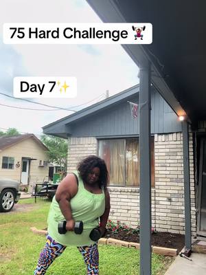 A post by @iamchelseyh on TikTok caption: 75 Hard Challenge Day 7🏋🏾‍♀️✨ Today is Easter and I literally had to force myself out of the bed this morning! Depression is trying to creep back in but My GOD is much bigger than Depression 🙏🏾🥹 I got outside to Ground myself and do my online workouts by @Bodybyted . It’s #noexcuses #fyp #fypシ #fitness #fittok #fattofit #weightloss #weightlossjouney #weightlossmotivation #weightlosstransformation #fatloss #fatlossmotivation #welness #wellnesstips #MentalHealth #mentalhealthmatters #mentalhealthawareness #explorepage 