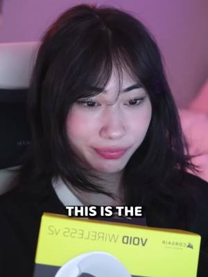 A post by @meilizzz on TikTok caption: headset buff with the Void Wireless V2 |@corsair #AnIconReborn