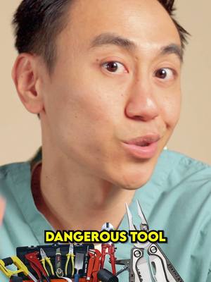 A post by @steveioe on TikTok caption: Child gets into his parents tool box 🫣 #MuFKR