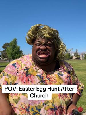 A post by @suburban_prince on TikTok caption: POV: Easter Egg Hunt After Church