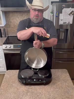 A post by @pepperbellypete on TikTok caption: Cooking Easter Dinner. 