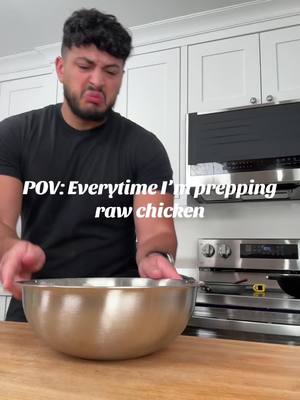 A post by @thegoldenbalance on TikTok caption: Chicken gives me the ick 😭