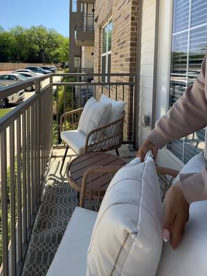 A post by @brooklynn_mullins on TikTok caption: Turning My Patio Into My Boho Chic Oasis With @Walmart! I Love How Everything Came Out! My Patio Is Now My Official Happy Place! #walmartpartner