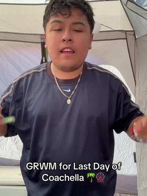 A post by @benjyc15 on TikTok caption: I’m so tired 😭 #coachella #camping #funny 