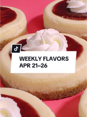 A post by @crumbl on TikTok caption: 🔴 RASPBERRY CHEESECAKE | 🥜 PEANUT BUTTER CUP COOKIE FT. REESE'S | 🥇 VANILLA CRUMB CAKE COOKIE FT. GOLDEN OREO® | 🍫 CHOCOLATE COOKIES & CREAM COOKIE | 🎊 CONFETTI COOKIE | 🥕 CARROT CAKE (HERE ALL MONTH LONG) | 🍪 SEMI-SWEET CHOCOLATE CHUNK COOKIE #Crumbl   Don’t forget, Minis are available all week long! 🍪 Available only in select products while supplies last. ✨