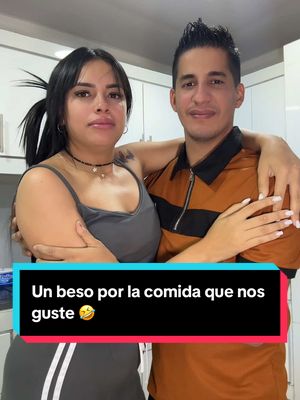 A post by @ronaldvallez on TikTok caption: Un beso por la comida que nos guste 🤣