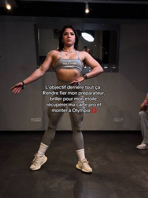 A post by @clairelec_fit on TikTok caption: Tout est écrit 📝 #gym #motivation #gymgirl #olympia #goals 