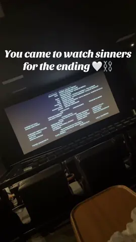 A post by @ on TikTok caption: felt like a whole personal Rod Wave Concert 😂 #sinners #sinnersmovie #movie #rodwave #free #fyp #smg #regal #michaelbjordan 