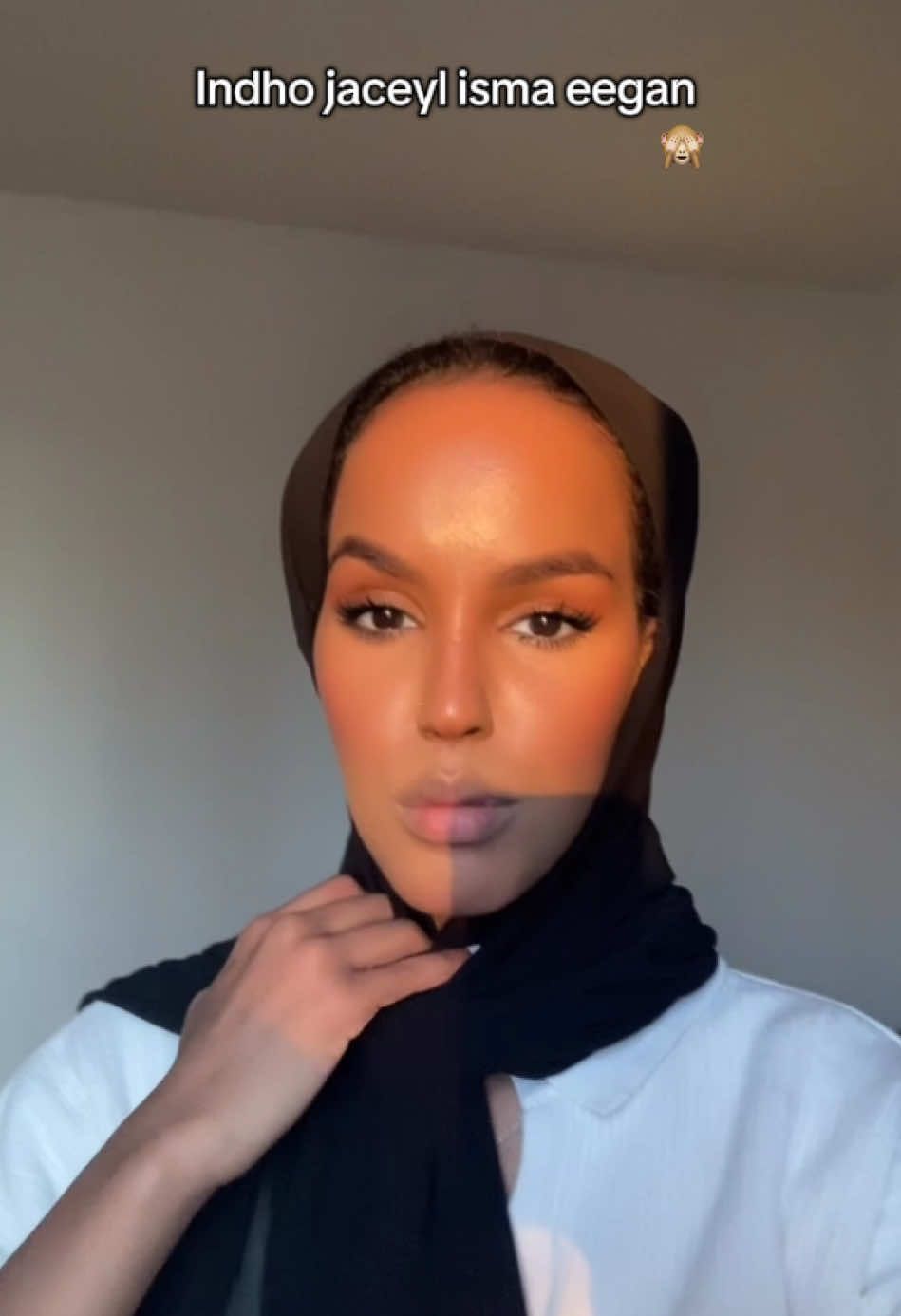 A post by @nahalinur on TikTok caption: 🙈🤭