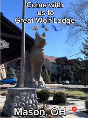 A post by @greatwolflodge on TikTok caption: One rule for Spring Breakout: More splashes, more laughs, more memories! #greatwolflodge #springbreakout 📍 Great Wolf Lodge, Mason, OH