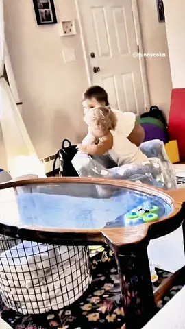 A post by @funnycoka on TikTok caption: #baby #funnybaby #kids #toddler #funnyvideo #kidsoftiktok #funny #kid 