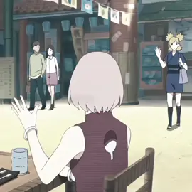 A post by @uzumakihina.ta on TikTok caption: ITS MY SISTER'S BIRTHDAY #borutonarutonextgenerations #sakuraharuno #narutouzumaki #narusaku #friendship 