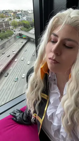 A post by @dearestcosplay on TikTok caption: Fires, Gas leaks, registration issues, that’s my home you’re talking about #alucardcastlevania #sakuracon 
