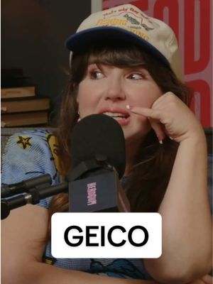 A post by @calebsaysthings on TikTok caption: that little lizard is a freak. click the link in my bio for the full episode with @Natalie Palamides #fyp #fypage #foryou #podcast #sotrue #geico 