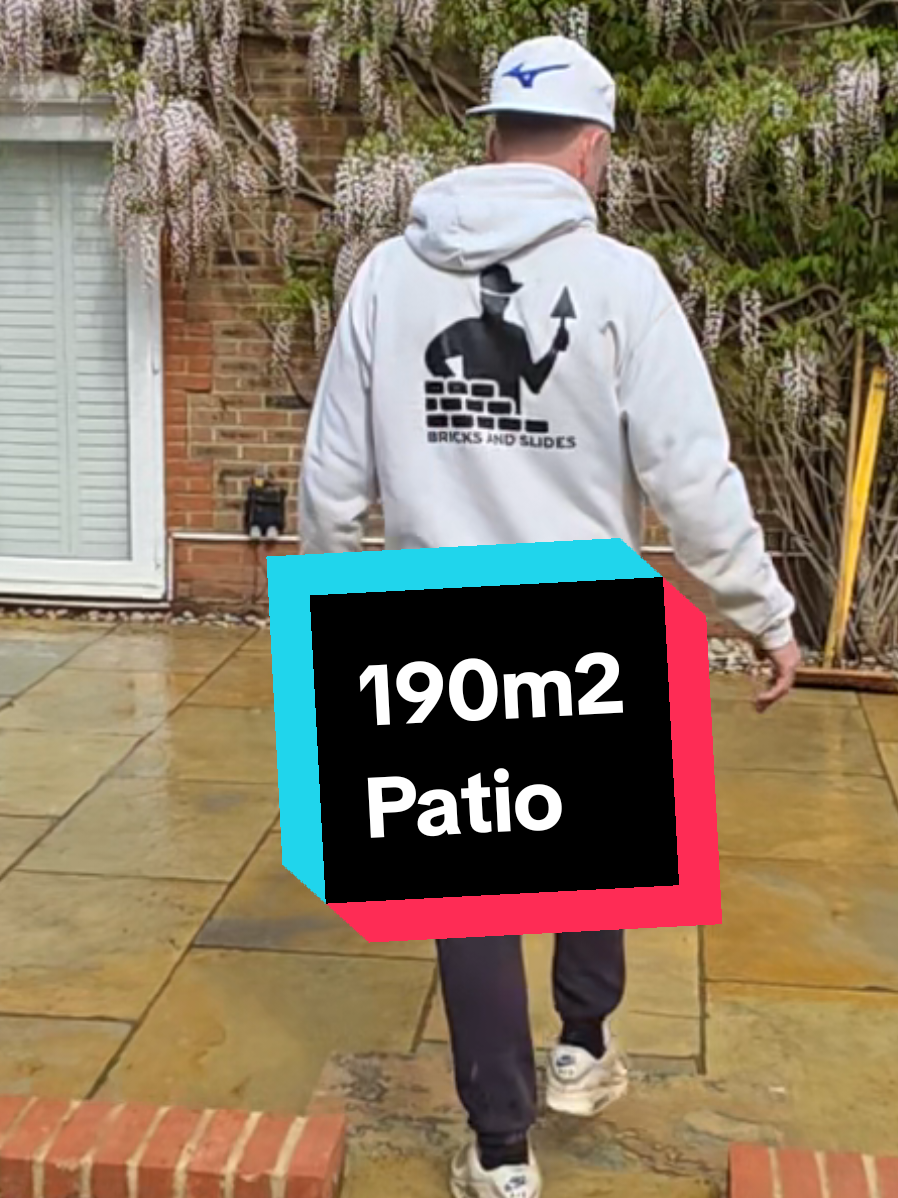 A post by @bricksandslides on TikTok caption: The garden job #foryou #bricklayer #bricklaying #garden #landscaper #landscape #foryoupage 