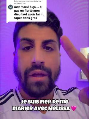 A post by @ramousoff on TikTok caption: Réponse à @moimoi5780 je suis L’homme le plus heureux du monde de me marier avec Melissa 🩷🥹🙏🏼 ##pourtoi##storytime##foryoupage##couple##fyp##foryou