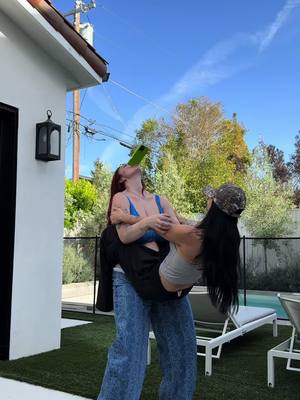 A post by @lexicgoldberg on TikTok caption: spinning pet trend but make it #couple #wlw #love #relationship 